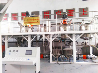 IMR custom solvent-free pilot plant